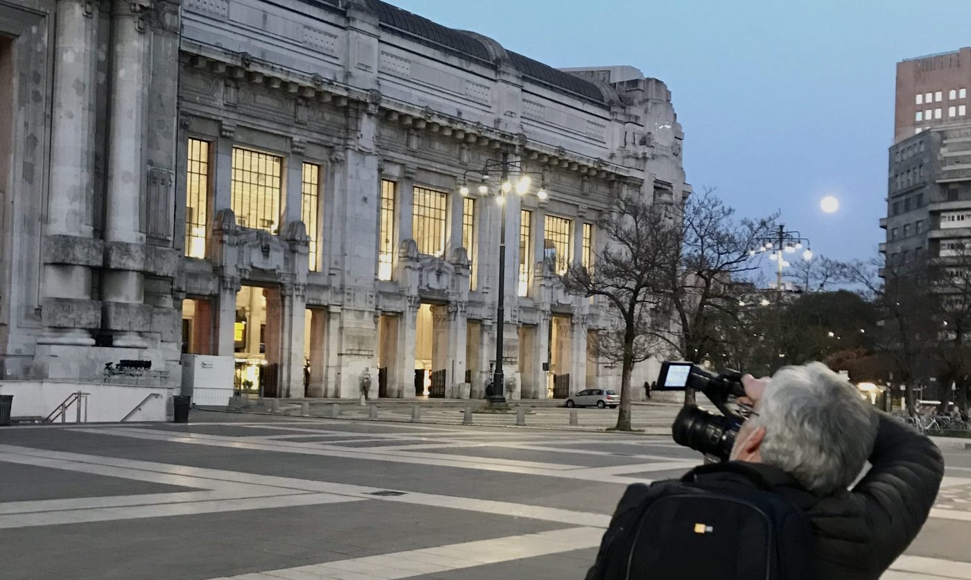 видеооператор в Милане.